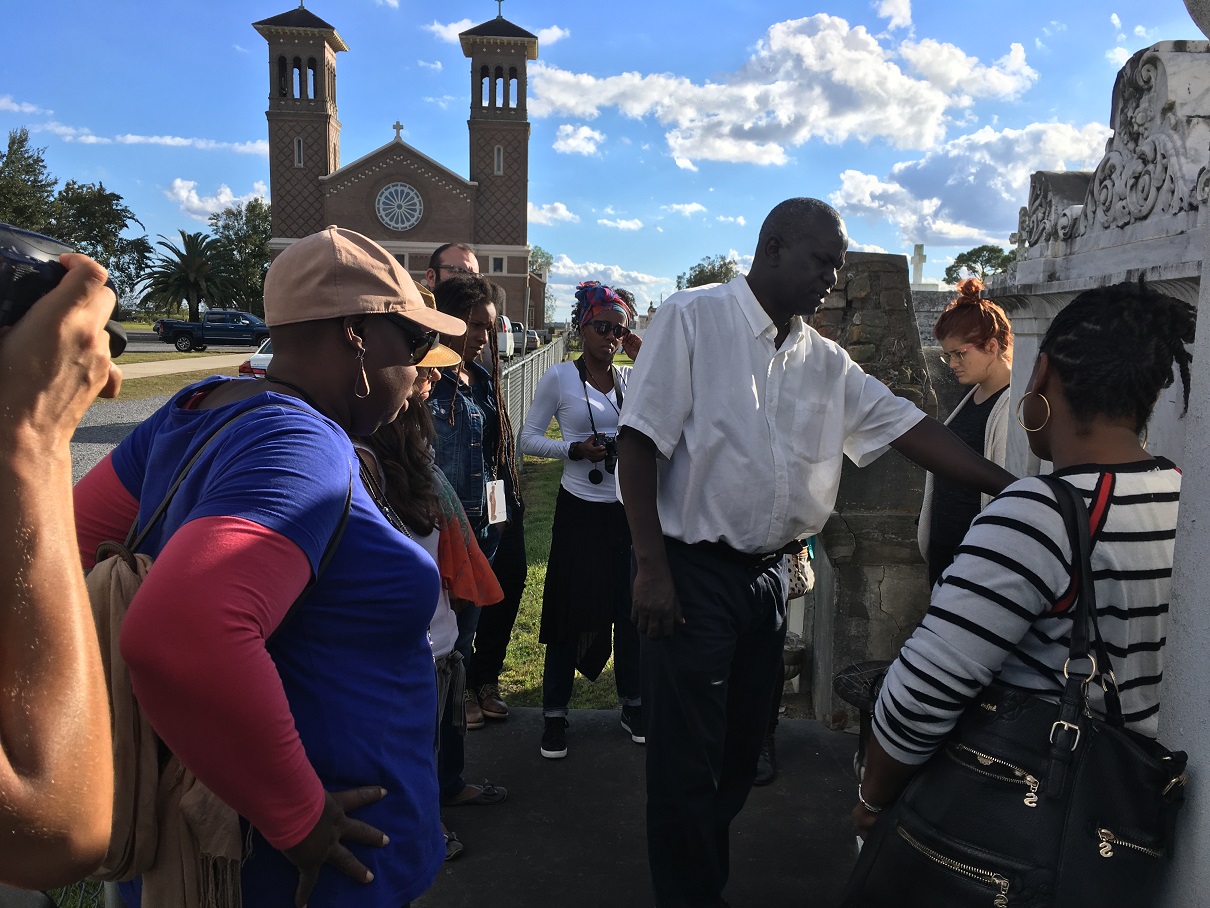 Cemetery visit