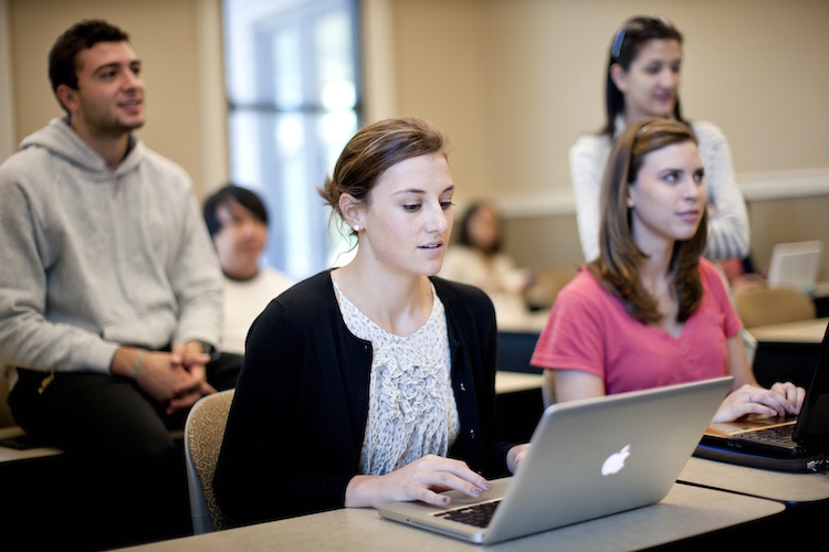 students in classroom