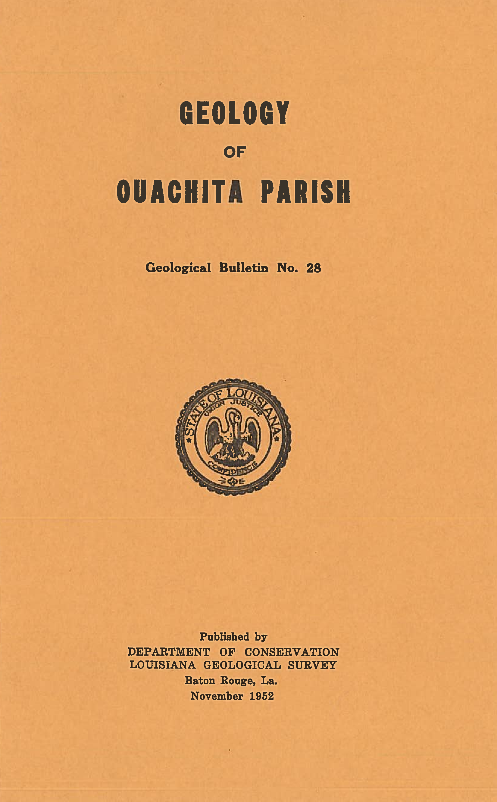 Geology of Ouachita Parish Geology of Ouachita Parish