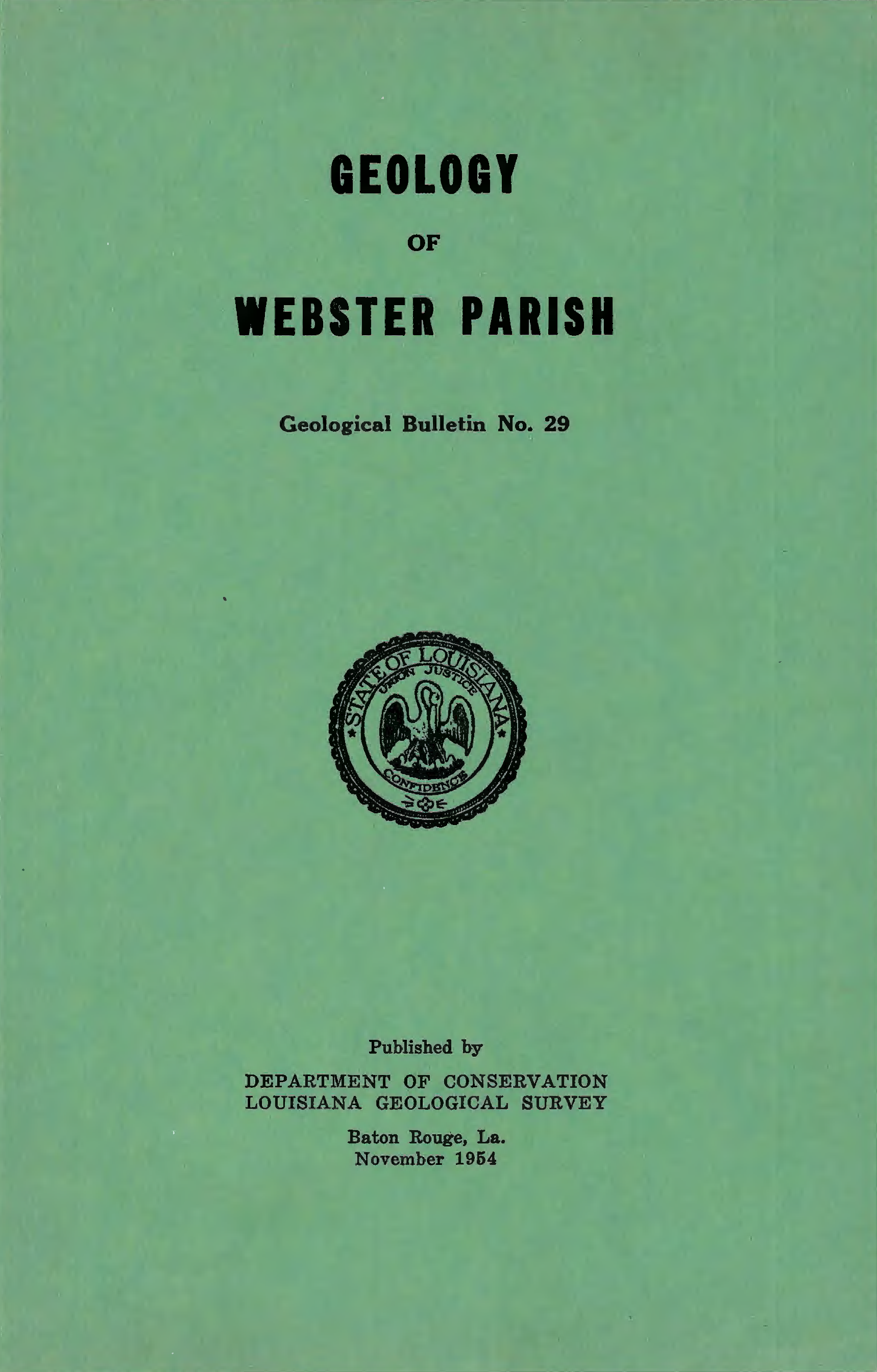 Geology of Webster Parish Geology of Webster Parish
